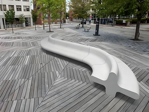 藝科石坐凳案例展示